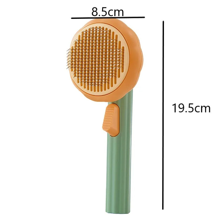 pet brush مشط لإزالة شعر القطط