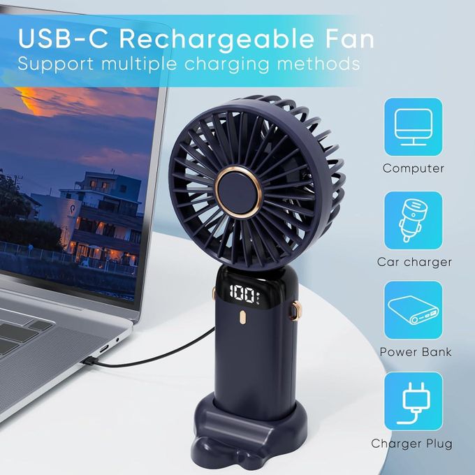 Ventilateur Portable,5 Vitesses