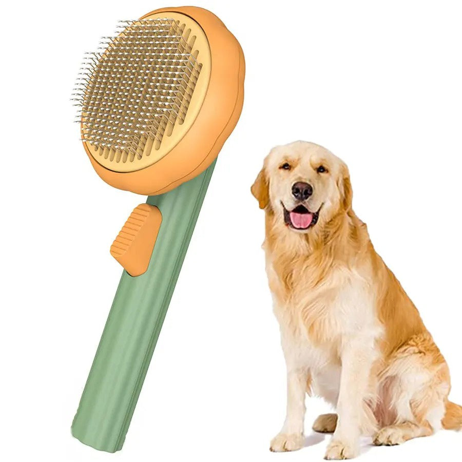 pet brush مشط لإزالة شعر القطط
