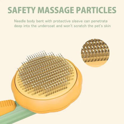 pet brush مشط لإزالة شعر القطط