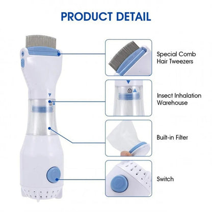v-comb مشط لإزالة القمل