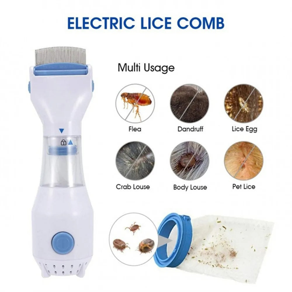v-comb مشط لإزالة القمل