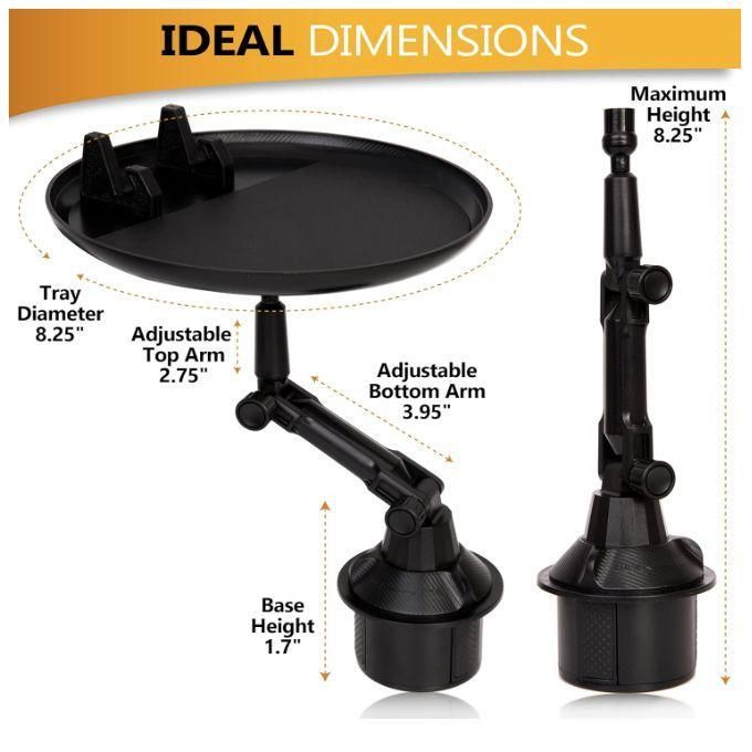 Porte-gobelet universel pour voiture 360