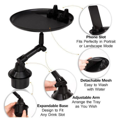 Porte-gobelet universel pour voiture 360