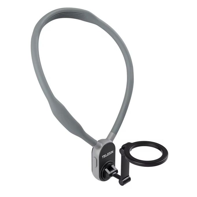 Support magnétique suspendu au cou pour téléphone