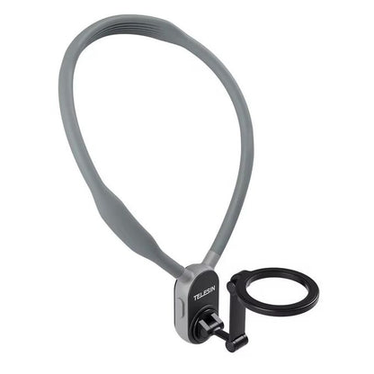 Support magnétique suspendu au cou pour téléphone