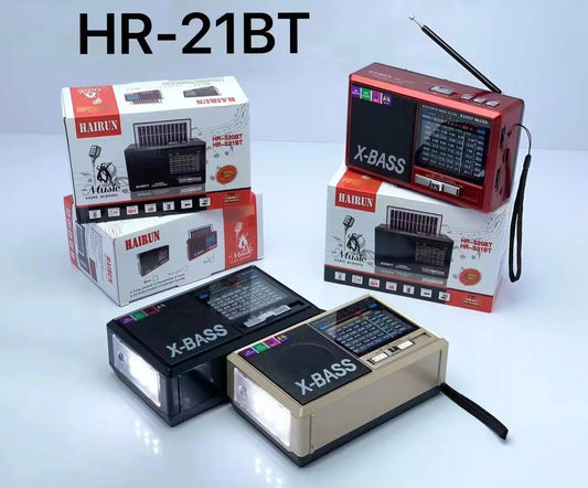 📻 HAIRUN HR-21BT – راديو محمول متعدد الوظائف بميزات متقدمة!