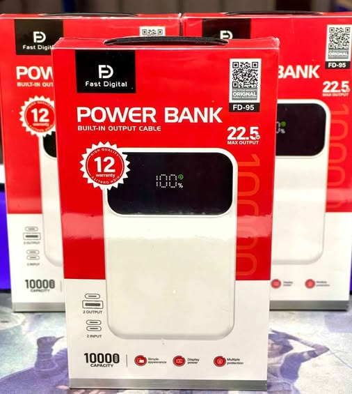باور بنك Fast Digital FD-95 – شحن سريع وموثوق