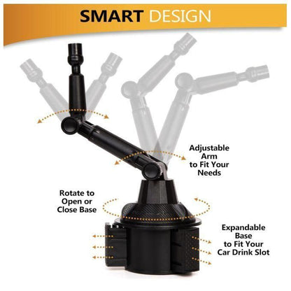 Porte-gobelet universel pour voiture 360