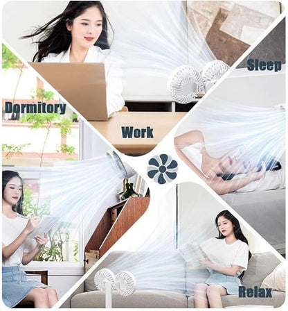 مروحة مزدوجة الرؤوس