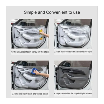 Multi-purpose foam cleaner