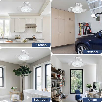 Ceiling Fans with Lights and Remote