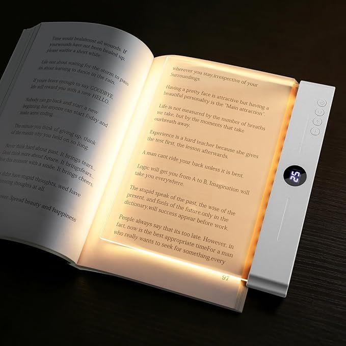 مصباح كتاب مسطح