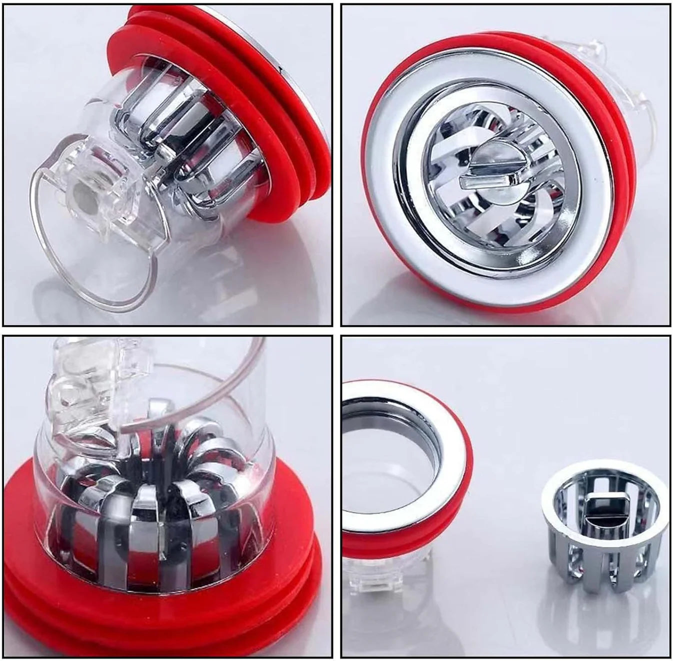 طقم 3 أغطية سيفون أرضية مضادة للروائح – حماية ونظافة دائمة