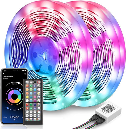 RGB LED، أي غرفة تولّي عصرية، دافئة، أو حفلة بضغطة زر.