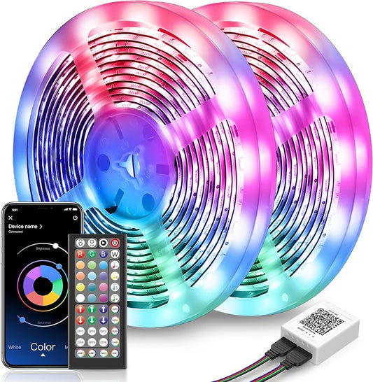 RGB LED، أي غرفة تولّي عصرية، دافئة، أو حفلة بضغطة زر.