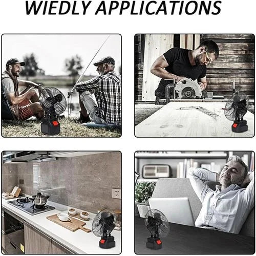 مروحة تخدم بلا كهرباء
