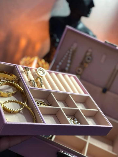 Boîte de rangement de bijoux
